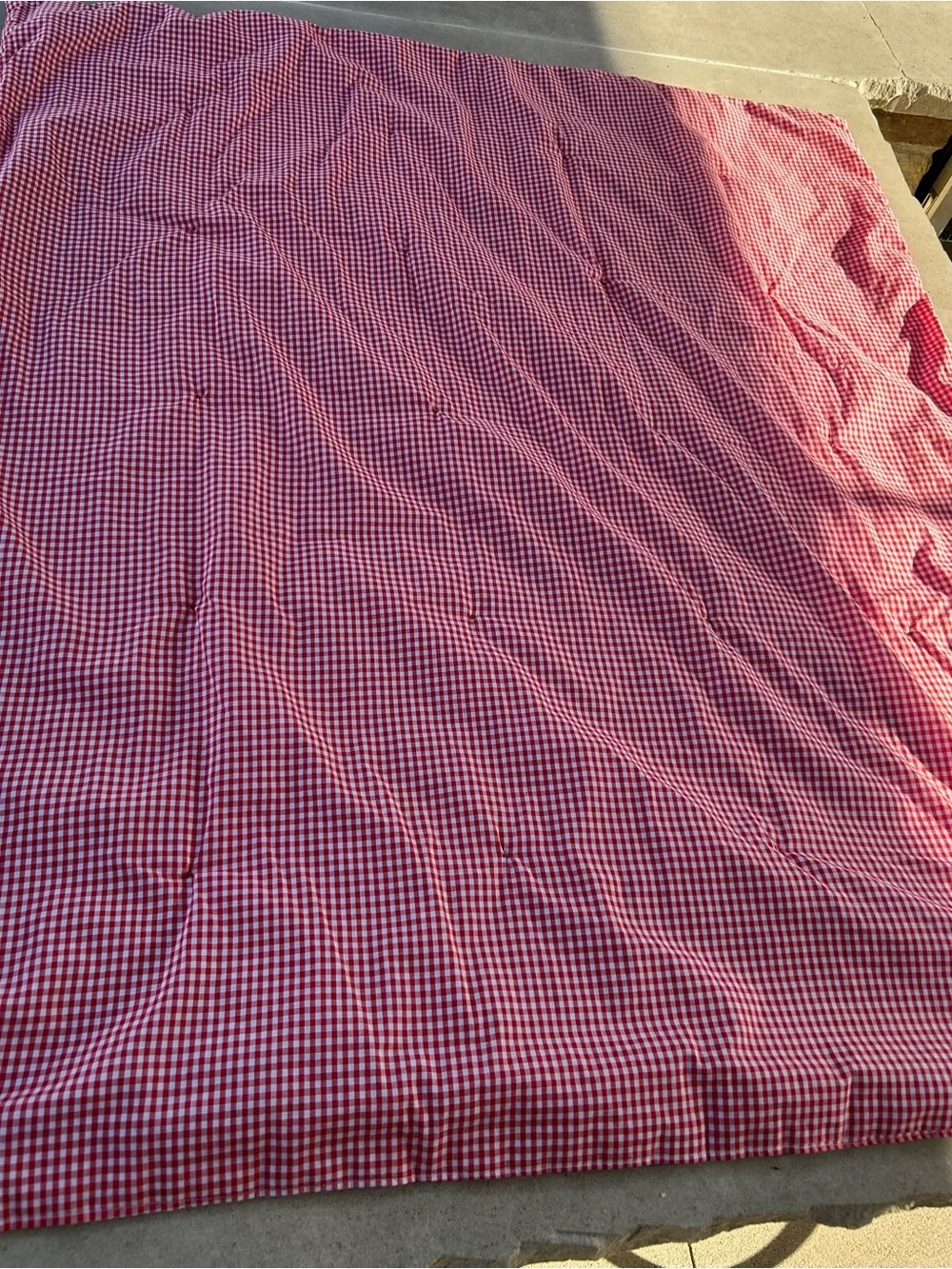 Vintage Christmas Quilt Blanket 41x47